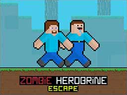 Play Zombie Herobrine Escape Online on Play26.com